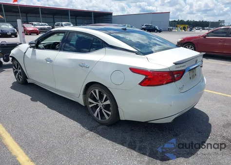 2016 Nissan Maxima 3.5 Platinum/3.5 S/3.5 Sl/3.5 Sr/3.5 Sv z USA, uszkodzony, nr VIN 1N4AA6AP0GC389737
